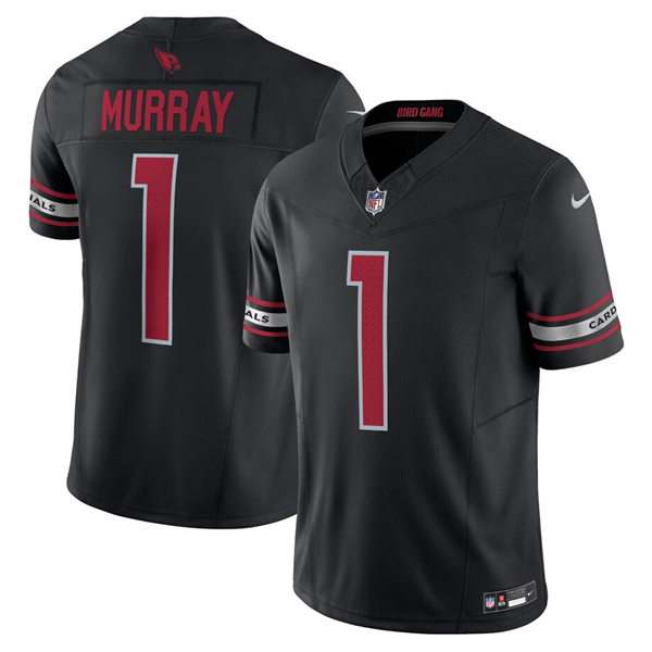 Mens Arizona Cardinals #1 Kyler Murray Nike 2023 Alternate Black Vapor F.U.S.E. Limited Jersey