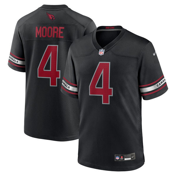 Mens Arizona Cardinals #4 Rondale Moore Nike 2023 Alternate Black Vapor F.U.S.E. Limited Jersey