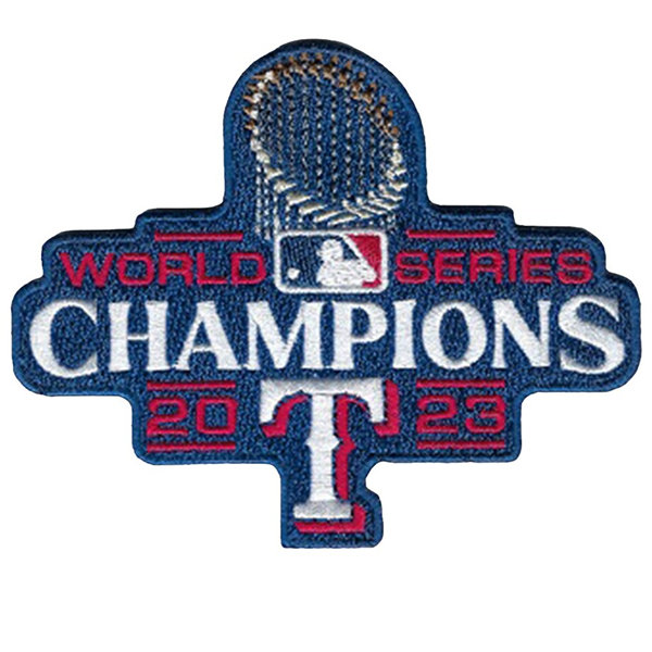 Texas Rangers 2023 World Series Champions Jersey Patch