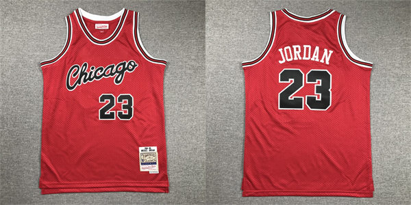 Youth Chicago Bulls #23 Michael Jordan Red 1994-95 Hardwood Classics Throwback Jersey