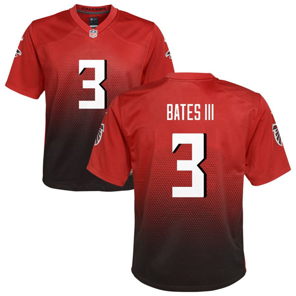 Youth Atlanta Falcons #3 Jessie Bates III Red Alternate Limited Jersey
