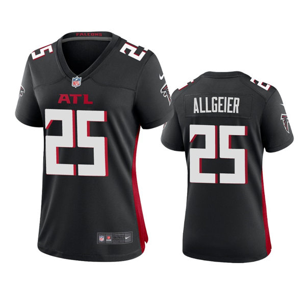 Womens Men's Atlanta Falcons #25 Tyler Allgeier Black Limited Jersey