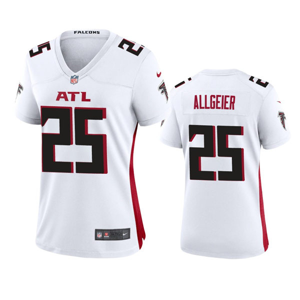 Womens Men's Atlanta Falcons #25 Tyler Allgeier White Limited Jersey