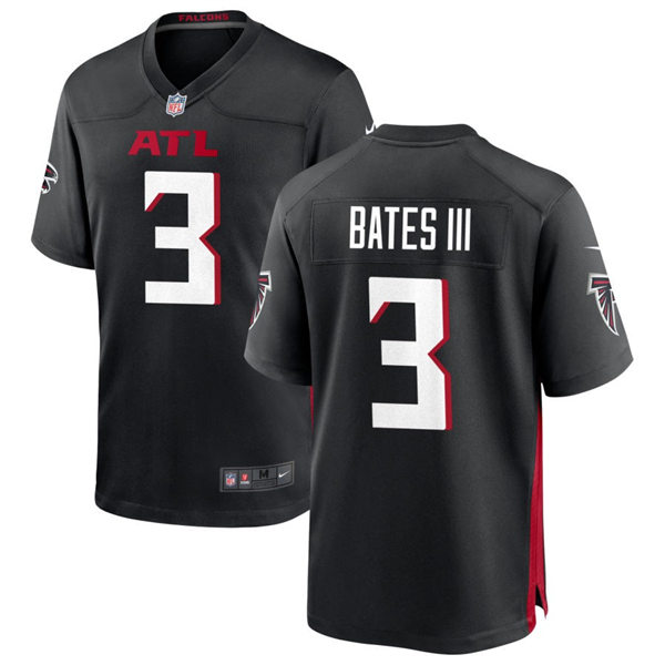 Men's Atlanta Falcons #3 Jessie Bates III Nike Black Vapor Limited Jersey