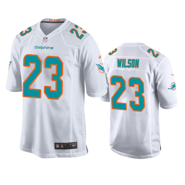 Youth Miami Dolphins #23 Jeff Wilson Nike White Limited Jersey