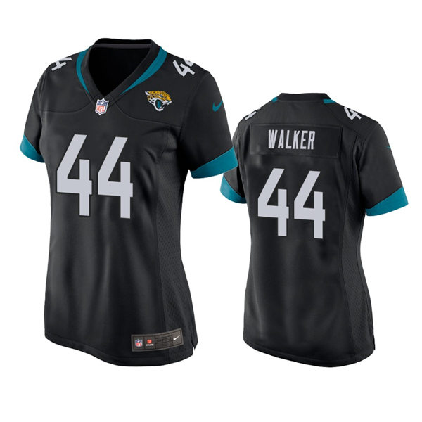 Womens Jacksonville Jaguars #44 Travon Walker Nike Black Limited Jersey