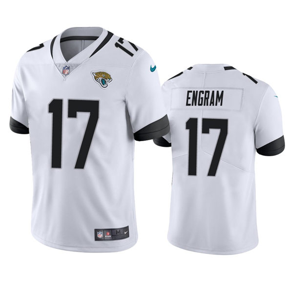 Mens Jacksonville Jaguars #17 Evan Engram  Nike White Vapor Untouchable Limited Jersey(2)