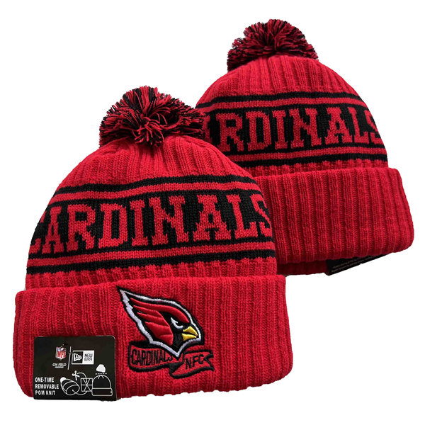 Arizona Cardinals Cuffed Pom Knit Hat YD2311070 (3)