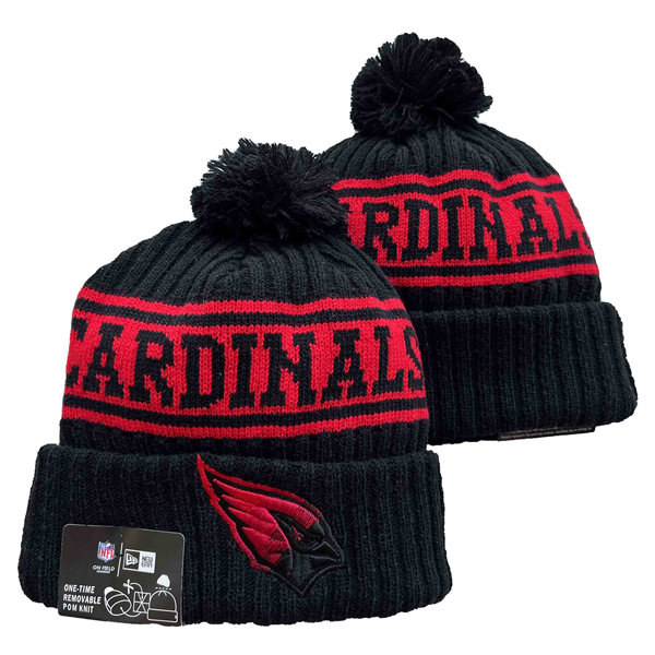 Arizona Cardinals Cuffed Pom Knit Hat YD2311070 (2)