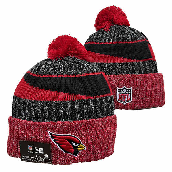 Arizona Cardinals Cuffed Pom Knit Hat YD2311070 (5)