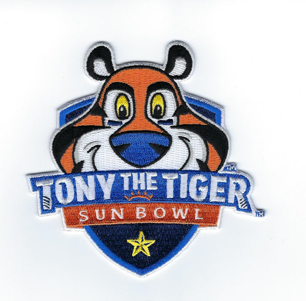 2022 Tony The Tiger Sun Bowl UCLA Bruins VS Pitt Panthers Game Jersey Patch