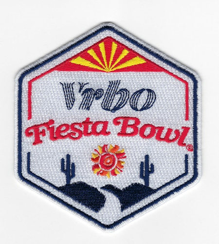 2022 VRBO Fiesta Bowl Michigan Wolverines TCU Horned Frogs Game Jersey Patch