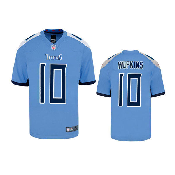 Youth Tennessee Titans #10 DeAndre Hopkins Nike Light Blue Alternate Limited Jersey