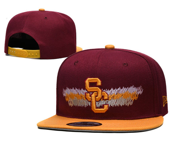 NCAA USC Trojans Embroidered Snapback Caps YD23122601