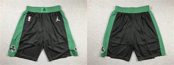 Mens Boston Celtics Nike Black Shorts