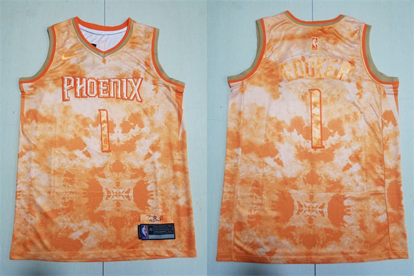 Mens Phoenix Suns #1 Devin Booker 2023 Select Series Swingman Jersey - Orange