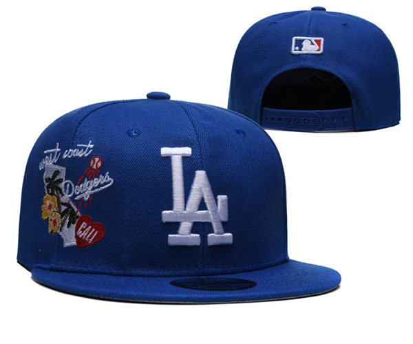 Los Angeles Dodgers Snapback Cap Royal YD221201 (5)