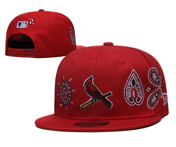 MLB St.Louis Cardinals embroidered Snapback Caps Red YD2212924(10)