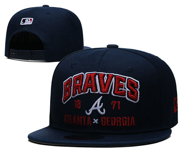 Atlanta Braves embroidered Snapback Caps YD221201  (5)