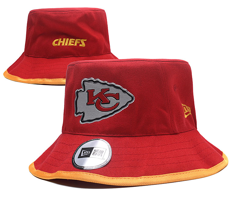 Kansas City Chiefs New Era Bucket Hat YD221203