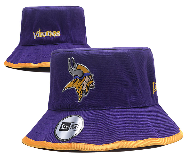 Minnesota Vikings Bucket Hat Pueple YD221203