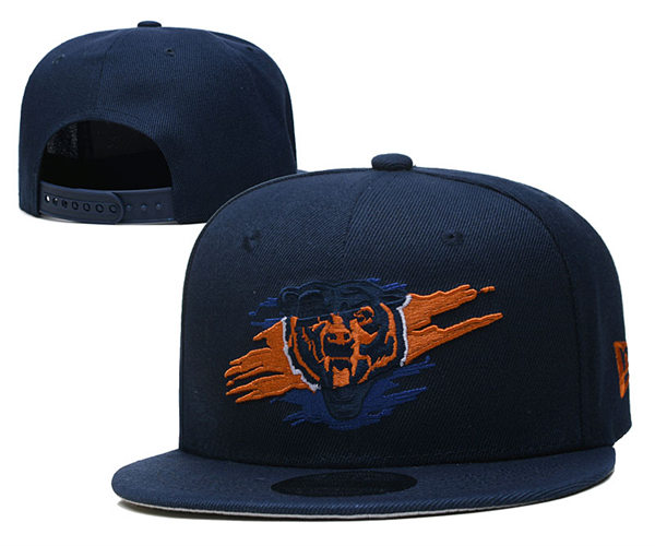 Chicago Bears embroidered Snapback Caps Navy YD221201  (14)