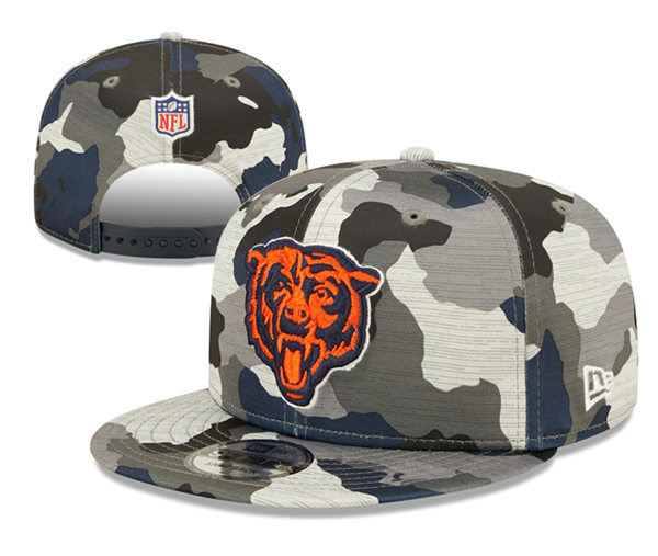 Chicago Bears embroidered Snapback Caps Camo YD221201  (3)