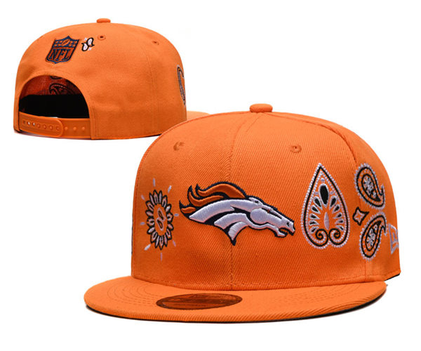 Denver Broncos embroidered Snapback Caps Orange YD221201  (4)