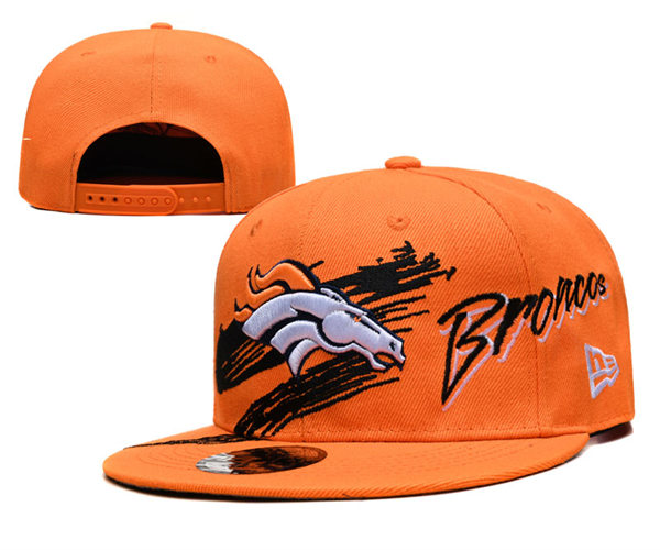 Denver Broncos Orange embroidered Snapback Caps YD221201  (8)