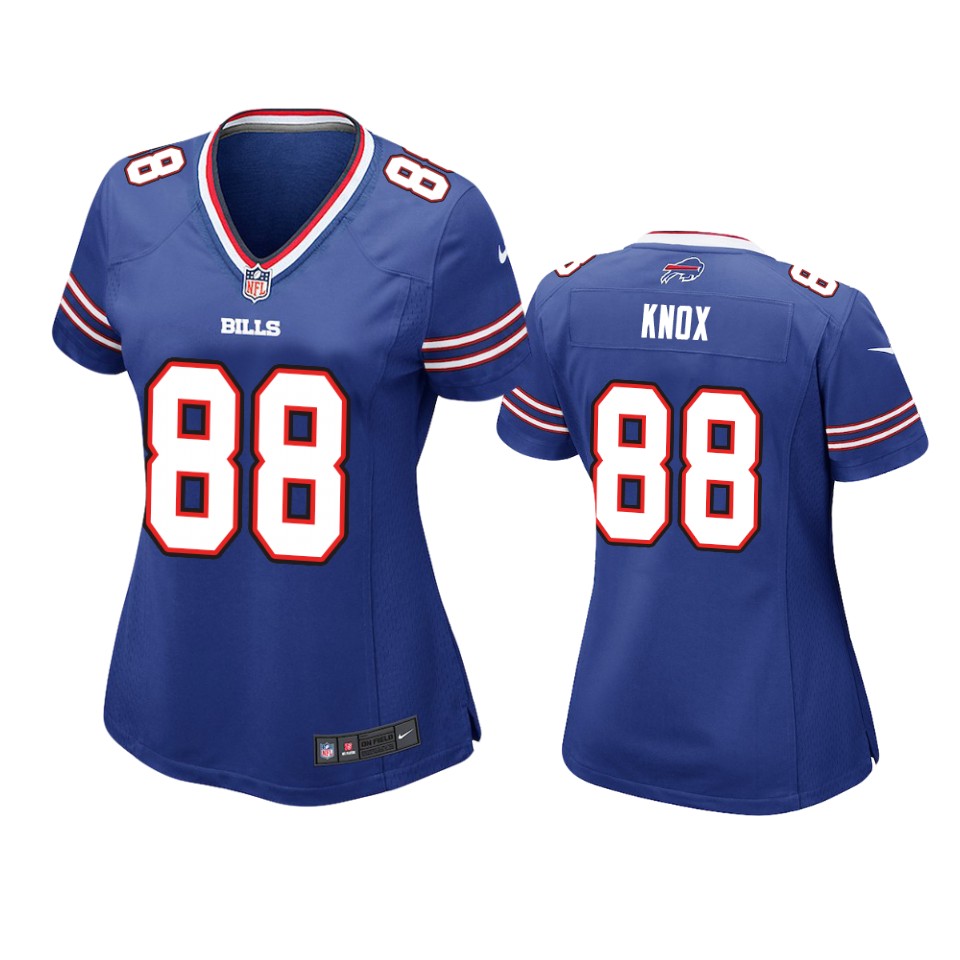 Women's Buffalo Bills #88 Dawson Knox Nike Royal Limited Jersey