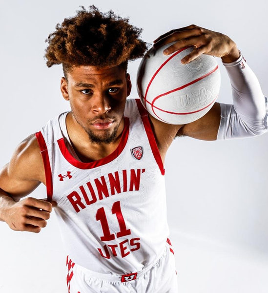 Mens Youth Utah Utes Custom White RETRO RUNNIN' UTES Basketball Game Jersey