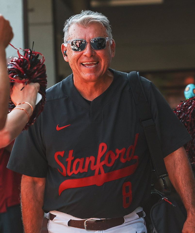 Mens Youth Stanford Cardinal Custom Nike Black oblique Wordmark two-Button 2022 College Baseball Game Jersey