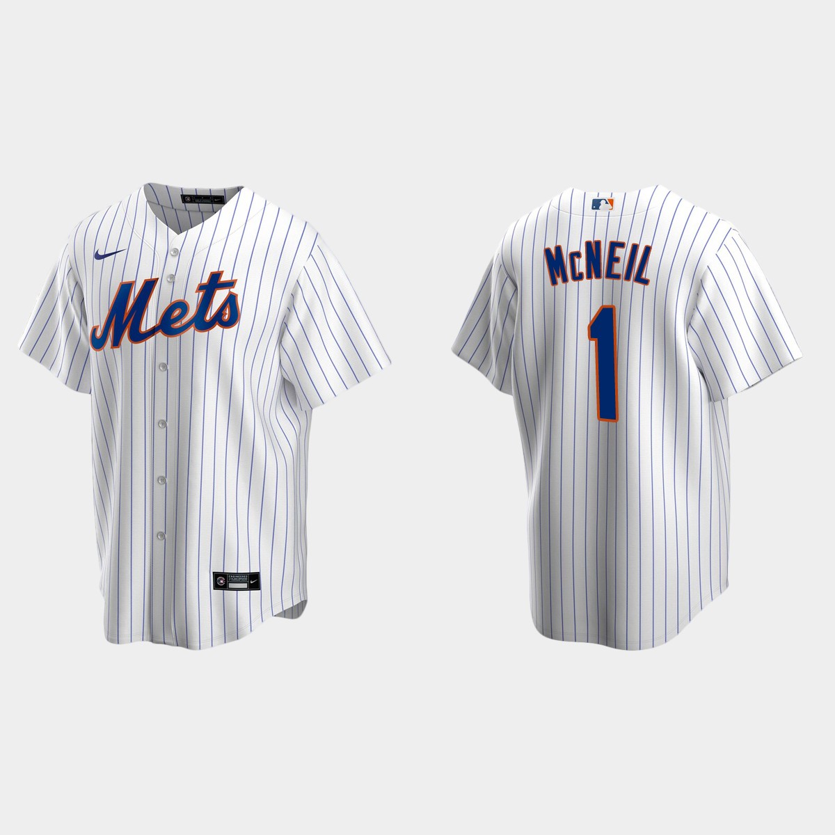 Youth New York Mets #1 Jeff McNeil Nike White Home Jersey