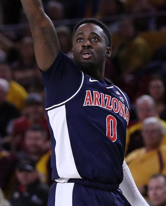 Mens Youth Arizona Wildcats #0 Courtney Ramey 2023 Navy Basketball Limited Retro Jersey