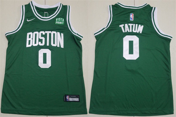 Youth Boston Celtics #0 Jayson Tatum Kelly Green Nike Icon Edition Jersey