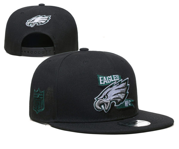 Philadelphia Eagles embroidered Black Snapback Caps GS2303011 (3)