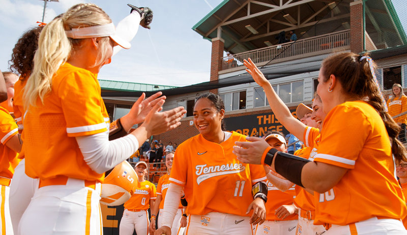 Womens Tennessee Volunteers Custom Nike Orange Alternate Softball Jersey