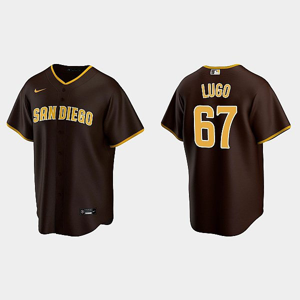 Youth San Diego Padres #67 Seth Lugo Brown Road Jersey