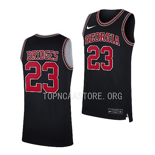 Mens Youth Georgia Bulldogs #13 Mardrez McBride Nike Red Basketball Game Jersey