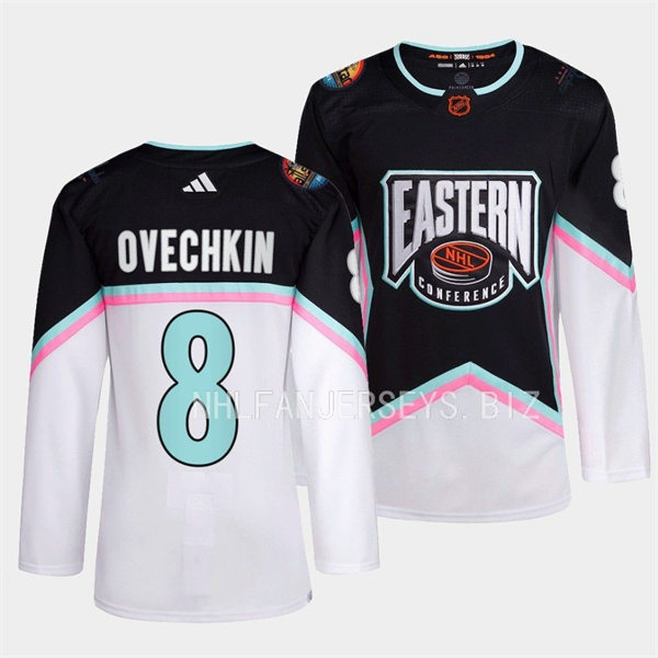 Men's Washington Capitals #8 Alexander Ovechkin 2023 NHL All-Star Eastern Conference Jersey Black
