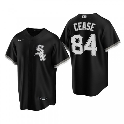 Youth Chicago White Sox #84 Dylan Cease Nike Black Alternate Jersey