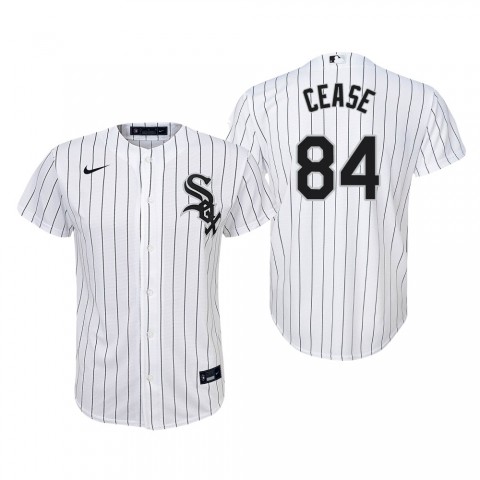 Youth Chicago White Sox #84 Dylan Cease White Home Jersey