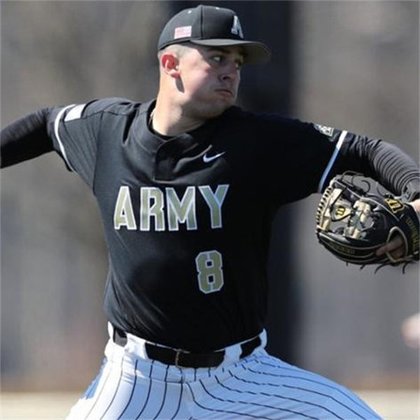 Men's Youth Army Black Knights Custom Nike Black Pullover College Baseball Game Jersey