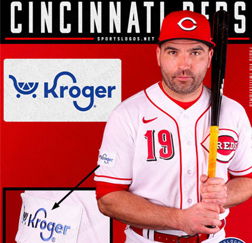 Cincinnati Reds Kroger Jersey Patch