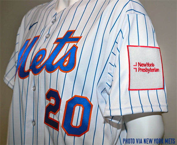New York Mets NewYork-Presbyterian Patch 