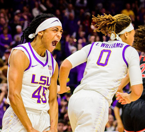 Womens LSU Tigers Custom Nike 2022-23 White basketball Game Jersey