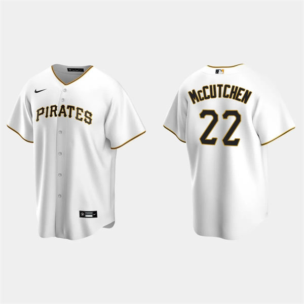 Youth Pittsburgh Pirates #22 Andrew McCutchen Nike White Home CoolBase Jersey