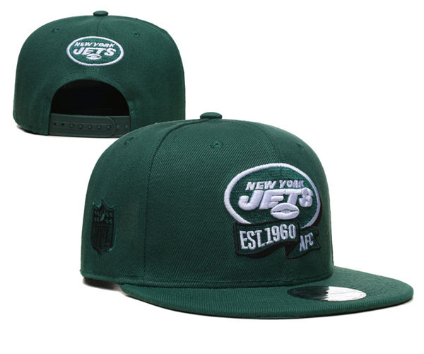 New York Jets embroidered Green EST1960 Snapback Caps GS23518015 (1)