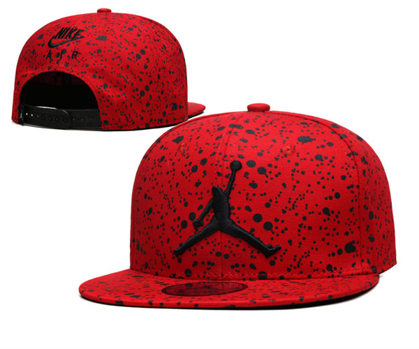 Michael Jordan Red Dot Snapback Adjustable Hat YD23051803