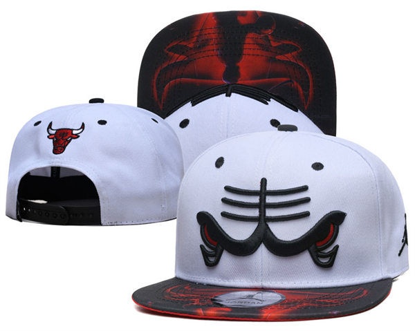 Michael Jordan Chicago Bulls Team Logo Snapback Adjustable Hat YD23051802